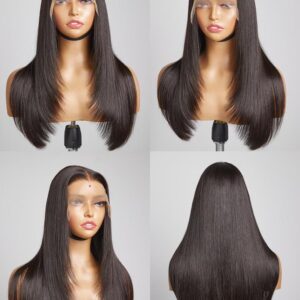 Luxury Human Hair Wig Frontal
