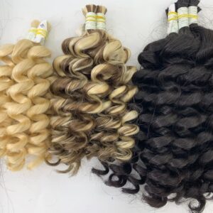 Bulk Curly Human Hair